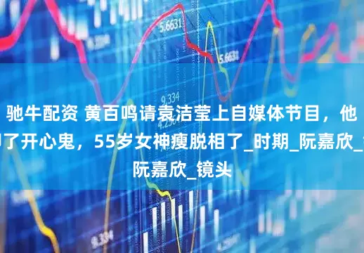 驰牛配资 黄百鸣请袁洁莹上自媒体节目，他们聊了开心鬼，55岁女神瘦脱相了_时期_阮嘉欣_镜头